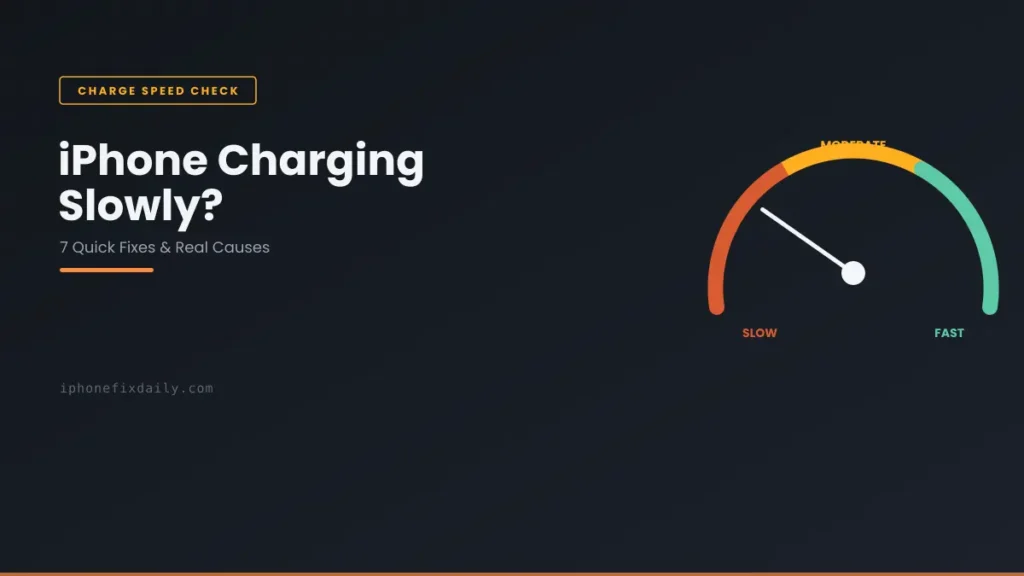 iPhone Charging Slowly? Here's the Exact Cause, Ranked 2 iPhone charging slowly causes and fixes