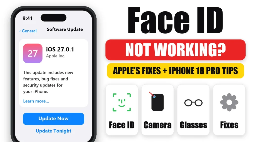 Face ID Not Working on iPhone? Apple's Fixes and iPhone 18 Pro Tips 6 Face ID not working on iPhone: Apple's fixes and iPhone 18 Pro tips