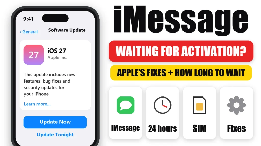 iMessage Waiting for Activation? How Long It Takes and How to Fix It 2 iMessage waiting for activation on iPhone: how long it takes and Apple's fixes