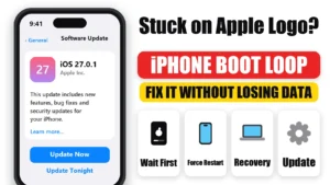 iPhone Stuck on the Apple Logo After an iOS 27 Update? Fix It Without Losing Data 6 iPhone Stuck on the Apple Logo After an iOS 27 Update? Fix It Without Losing Data